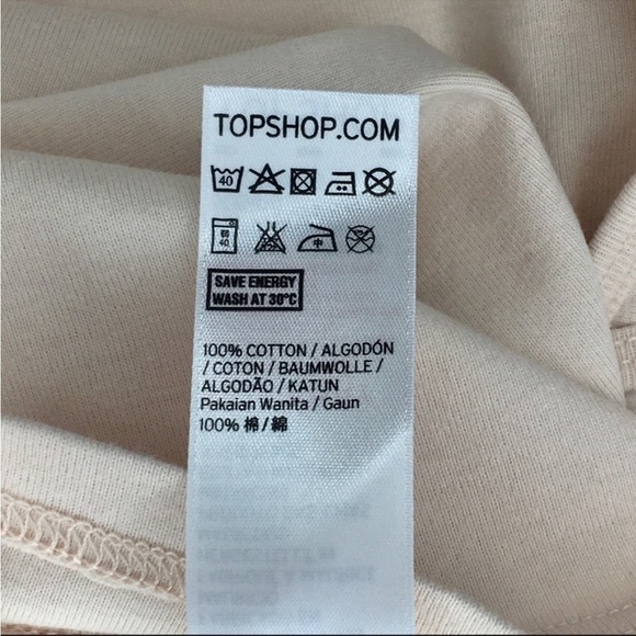 TOPSHOP Dress Nude Size 8 - Picture 9 of 9